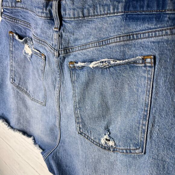 Abercrombie & Fitch Shorts Womens Size 33/16 Curve Love Cut Off Button Fly - Picture 12 of 16